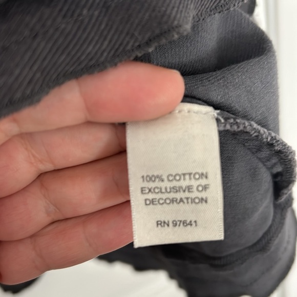 J JILL - corduroy jacket peplum ruffles open vest tie front size small - Picture 8 of 12